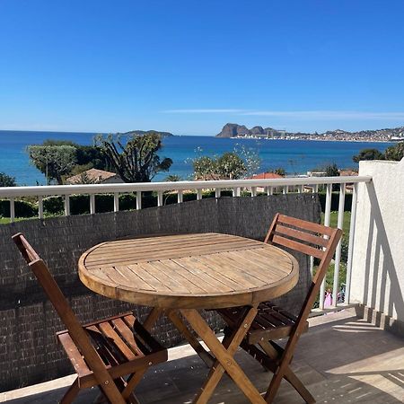 Studio Vue Mer Terrasse La Ciotat Bagian luar foto